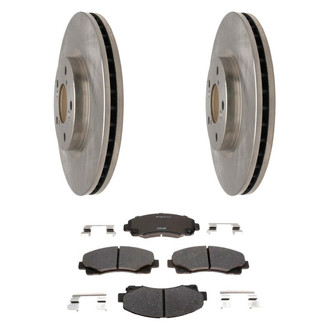 Raybestos® - R-Line™ Plain Front Brake Kit with Ceramic Pads