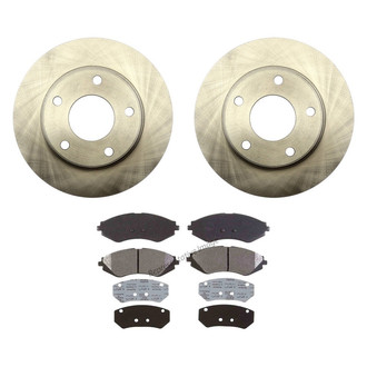 Raybestos® - R-Line™ Rear Brake Kit with Ceramic Pads