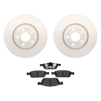 Raybestos® - Element3™ Plain Front Brake Kit with Hybrid Pads