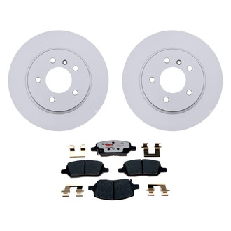 Raybestos® BNDL-1269-31019909 - Element3™ Plain Rear Brake Kit with Hybrid Pads