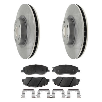 Raybestos® - R-Line™ 1-Piece Brake Kit with Ceramic Brake Pads