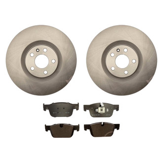 Raybestos® - R-Line™ 1-Piece Brake Kit with Semi-Metallic Brake Pads