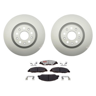 Raybestos® - Element3™ Plain Front Brake Kit with Hybrid Pads