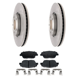 Raybestos® - R-Line™ Plain Brake Kit with Ceramic Pads