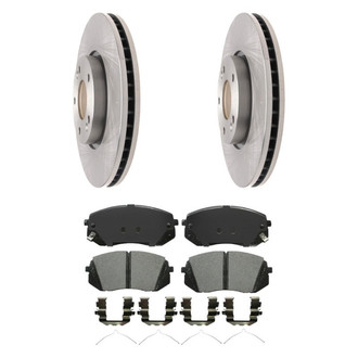 Raybestos® - R-Line™ Plain Brake Kit with Ceramic Pads