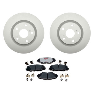 Raybestos® - Element3™ Plain Brake Kit with Hybrid Pads