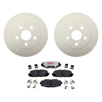 Raybestos® - Element3™ Plain Front Brake Kit with Hybrid Pads