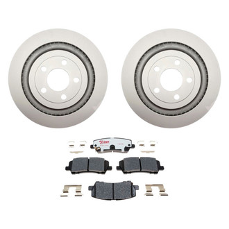 Raybestos® - Element3™ Plain Rear Brake Kit with Hybrid Pads