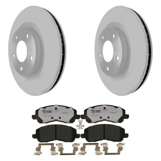 Raybestos® - Element3™ Plain Brake Kit with Hybrid Pads