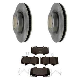 Raybestos® - R-Line™ Plain Brake Kit with Ceramic Pads
