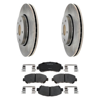 Raybestos® - R-Line™ 1-Piece Brake Kit with Ceramic Brake Pads