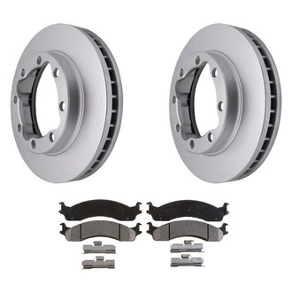 Raybestos® BNDL-1269-31020264 - Element3™ Plain Front Brake Kit with Semi-Metallic Pads