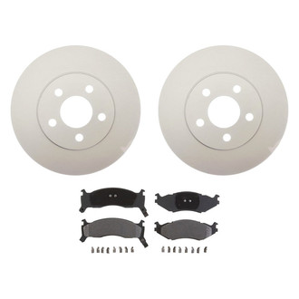 Raybestos® - Element3™ 1-Piece Brake Kit with Semi-Metallic Brake Pads