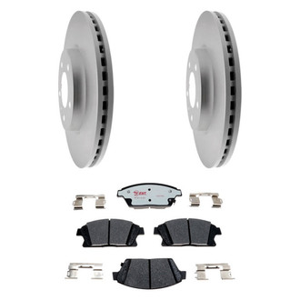 Raybestos® - Element3™ 1-Piece Brake Kit with Hybrid Brake Pads