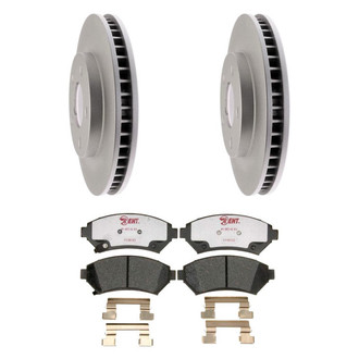 Raybestos® - Element3™ 1-Piece Brake Kit with Hybrid Brake Pads
