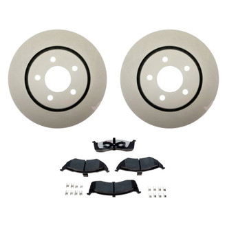 Raybestos® - Element3™ Plain Front Brake Kit with Hybrid Pads