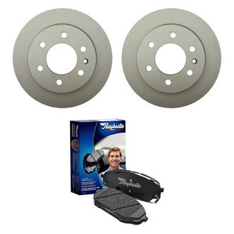 Raybestos® - Element3™ Rear Brake Kit with Semi-Metallic Pads
