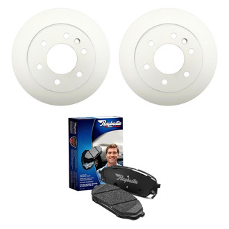 Raybestos® - Element3™ Rear Brake Kit with Semi-Metallic Pads