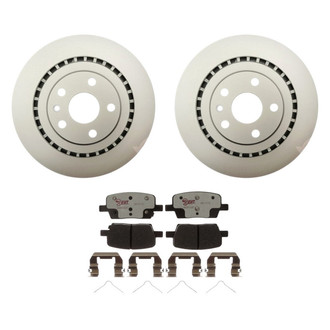 Raybestos® - Element3™ Plain Rear Brake Kit with Hybrid Pads