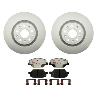 Raybestos® - Element3™ Plain Front Brake Kit with Hybrid Pads