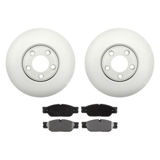 Raybestos® - Element3™ 1-Piece Brake Kit with Semi-Metallic Brake Pads