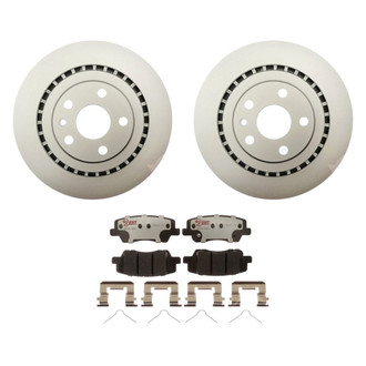 Raybestos® - Element3™ Plain Rear Brake Kit with Hybrid Pads