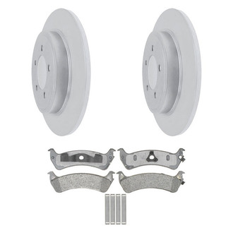 Raybestos® - Element3™ 1-Piece Brake Kit with Semi-Metallic Brake Pads