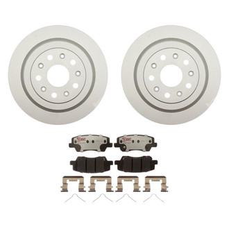 Raybestos® - Element3™ Plain Rear Brake Kit with Hybrid Pads