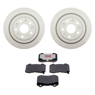 Raybestos® - Element3™ Plain Rear Brake Kit with Hybrid Pads