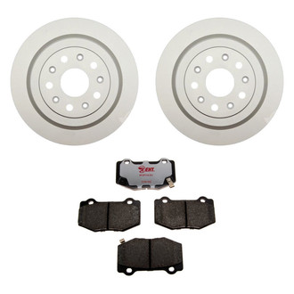 Raybestos® - Element3™ Plain Rear Brake Kit with Hybrid Pads