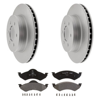 Raybestos® - Element3™ 1-Piece Brake Kit with Semi-Metallic Brake Pads