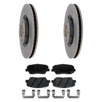 Raybestos® - R-Line™ 1-Piece Brake Kit with Ceramic Brake Pads