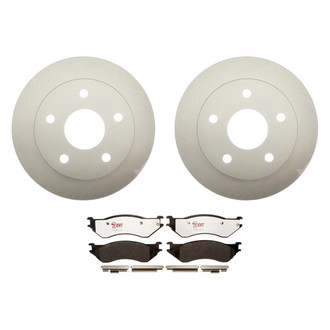 Raybestos® - Element3™ Plain Front Brake Kit with Hybrid Pads