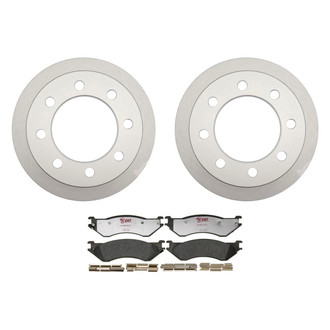 Raybestos® - Element3™ Plain Rear Brake Kit with Hybrid Pads