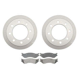 Raybestos® - Element3™ Plain Rear Brake Kit with Semi-Metallic Pads
