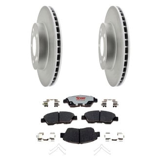 Raybestos® - Element3™ Plain Front Brake Kit with Hybrid Pads