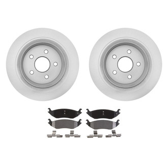 Raybestos® - Element3™ 1-Piece Brake Kit with Semi-Metallic Brake Pads