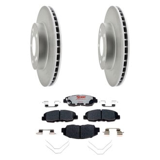 Raybestos® - Element3™ Plain Front Brake Kit with Hybrid Pads