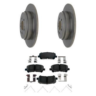 Raybestos® BNDL-1269-31020700 - R-Line™ Plain Rear Brake Kit with Ceramic Pads