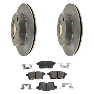 Raybestos® - R-Line™ Rear Brake Kit with Ceramic Pads