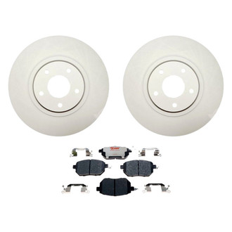 Raybestos® - Element3™ Plain Front Brake Kit with Hybrid Pads