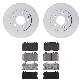 Raybestos® - Element3™ Plain Brake Kit with Semi-Metallic Pads