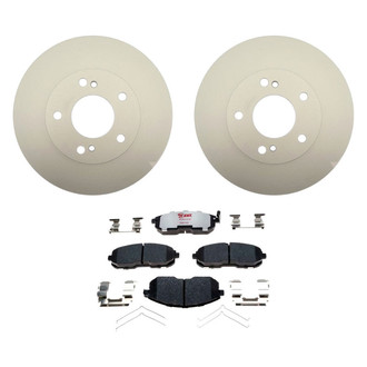 Raybestos® - Element3™ Plain Front Brake Kit with Hybrid Pads