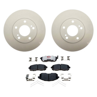 Raybestos® - Element3™ Plain Front Brake Kit with Hybrid Pads