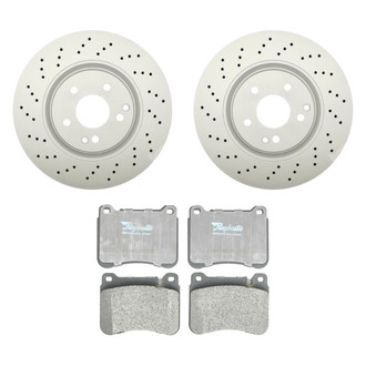 Raybestos® - Element3™ Front Brake Kit with Semi-Metallic Pads