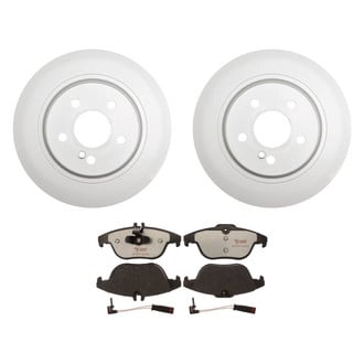 Raybestos® - Element3™ Plain Rear Brake Kit with Hybrid Pads