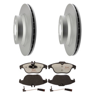Raybestos® - Element3™ Plain Rear Brake Kit with Hybrid Pads