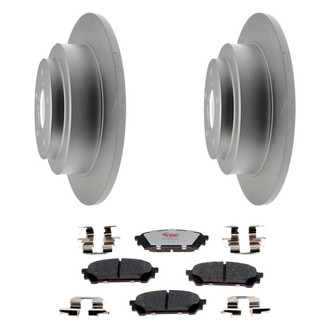 Raybestos® - Element3™ Plain Rear Brake Kit with Hybrid Pads