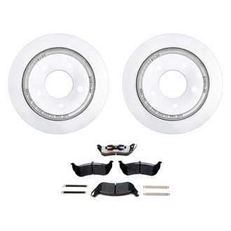 Raybestos® - Element3™ Plain Rear Brake Kit with Hybrid Pads