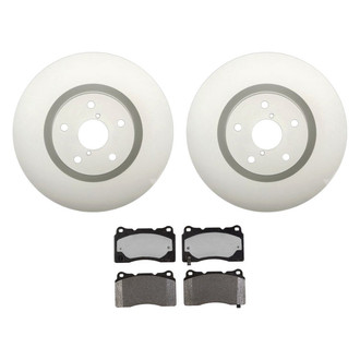 Raybestos® - Element3™ Plain Brake Kit with Hybrid Pads